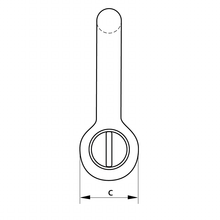 Alloy Bow Screw Pin Shackle