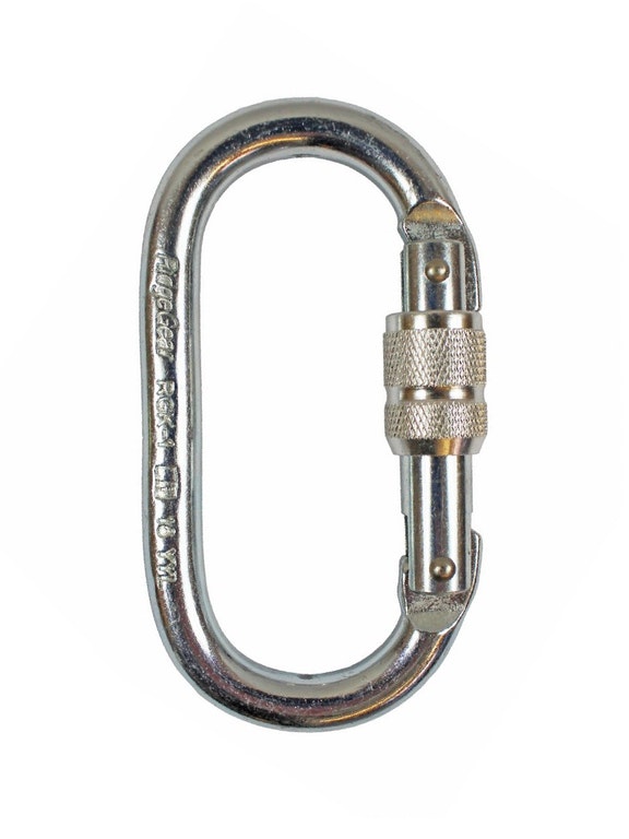 Steel Karabiner - Screw Locking